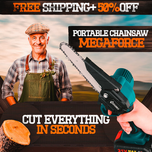 Portable Chainsaw - industrial cordless power