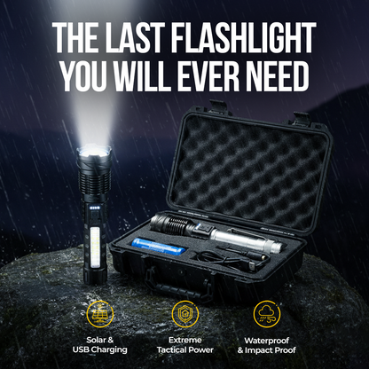 Titanium Laser Pro Flashlight