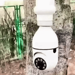Guardian 360 Security Camera — Full-Room Coverage From Any Light Socket