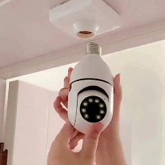 Guardian 360 Security Camera — Full-Room Coverage From Any Light Socket