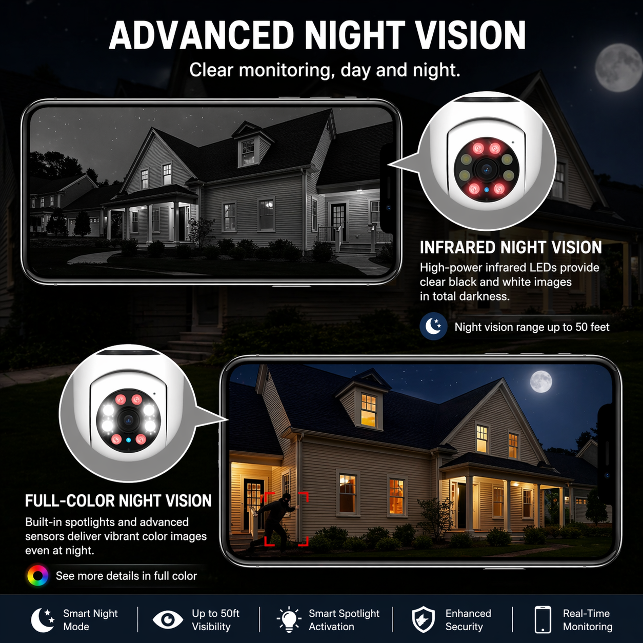 Guardian 360 Security Camera — Full-Room Coverage From Any Light Socket