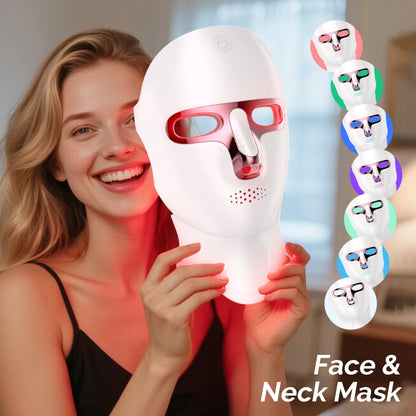LumaGlow Pro LED face and neck mask