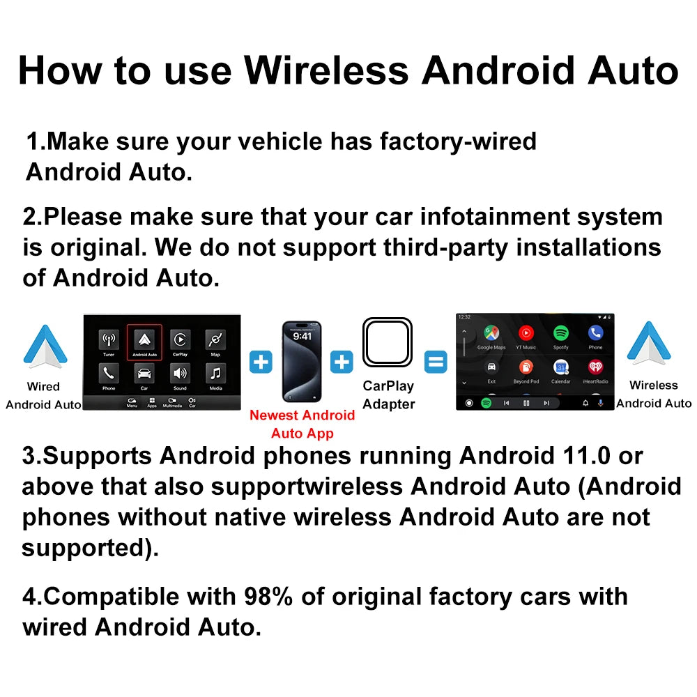 How to use wireless Android Auto