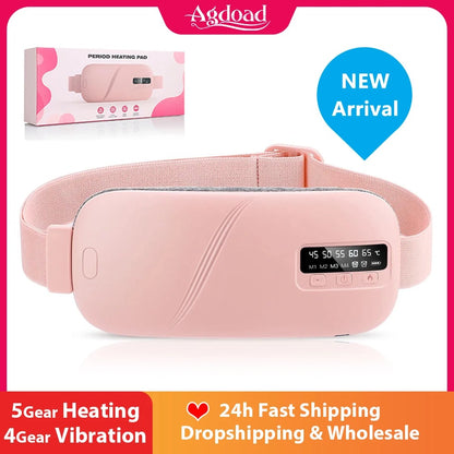 WarmCore Pro™ Heated Massage Back Belt — Cordless Warmth & Vibration for Your Lower Back