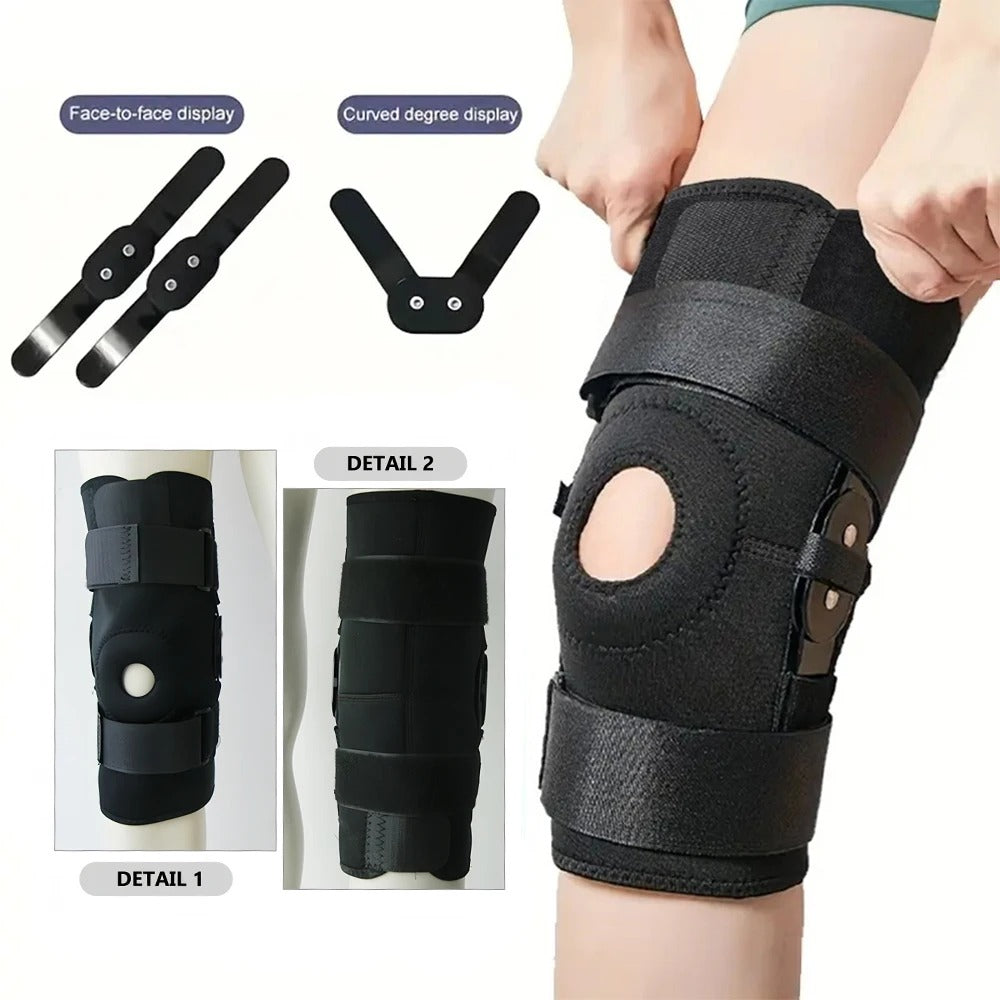 TitanKnee™ Steel-Hinge Knee Brace — Stop the Wobble, Walk Pain-Free